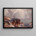 Lac Yellowstone - Thomas Moran — gerahmtes Bild an der Wand