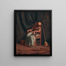 Tante Hannah - Thomas Pollock Anshutz — gerahmtes Bild an der Wand