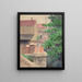 Toits de Saint-Cloud - Thomas Pollock Anshutz — gerahmtes Bild an der Wand