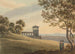 Italienische Landschaft mit Säulen und Turm - Thomas Richard Underwood — Ansicht des Kunstwerks