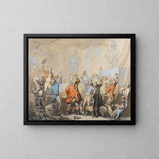 Thomas Rowlandson - The Hunt Dinner.webp