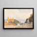 Brüssel von der Pariser Straße - Thomas Shotter Boys — gerahmtes Bild an der Wand