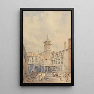 Thomas Shotter Boys - Courtyard of an Inn on the Thames.webp