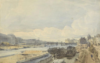 Thomas Shotter Boys - Gezicht over de Seine ter hoogte van de Pont des Arts.webp