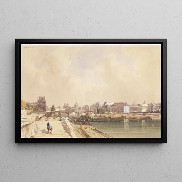 Thomas Shotter Boys - Le PontRoyal en 1833.webp