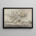 Sommerhaus am Flussufer - Thomas Theodosius Forrest — gerahmtes Bild an der Wand