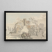Ohne Titel - Thomas Theodosius Forrest — gerahmtes Bild an der Wand