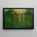 Im Garten - Thomas Wilmer Dewing — gerahmtes Bild an der Wand