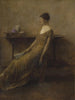 Dame in Gold - Thomas Wilmer Dewing — Ansicht des Kunstwerks