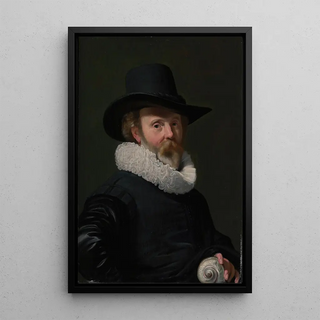 Thomas de Keyser - Portrait of a Man with a Shell.webp