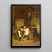 Der Katze - Théophile Duverger — gerahmtes Bild an der Wand