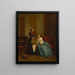 Le présent - Théophile Duverger — gerahmtes Bild an der Wand