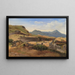 Les Ruines du Théâtre Antique à Tusculum, Italie - Thorald Brendstrup — gerahmtes Bild an der Wand
