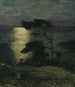 Pin sur la côte au clair de lune - Thorolf Holmboe — Ansicht des Kunstwerks