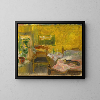 Innen-Gemälde - Thorvald Erichsen — gerahmtes Bild an der Wand