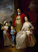 Colonel John Fortnum et sa famille - Tilly Kettle — Ansicht des Kunstwerks