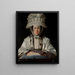 Portrait d'Anne Howard Vyse - Tilly Kettle — gerahmtes Bild an der Wand