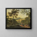 Italienische Landschaft - Timotheus de Graef — gerahmtes Bild an der Wand