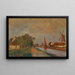 Motiv von Franeker - Tina Blau — gerahmtes Bild an der Wand