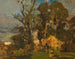 Prairie forestière en automne - Tina Blau — Ansicht des Kunstwerks