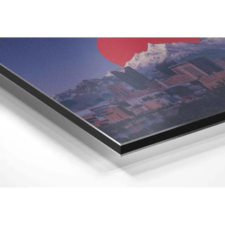 Tirage d'art asiatique - Horizon Citadin | Reproduction Tableau Décoration murale affiche copie