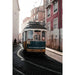 Stadtfoto-Druck - Straßenbahn in Lissabon