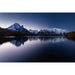 Landschaftsfotodruck - Der Mont Blanc von Chamonix aus