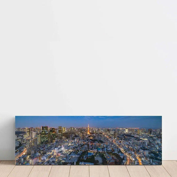 Tirage photo du Japon - Vue époustouflante de Tokyo depuis le musée Mori