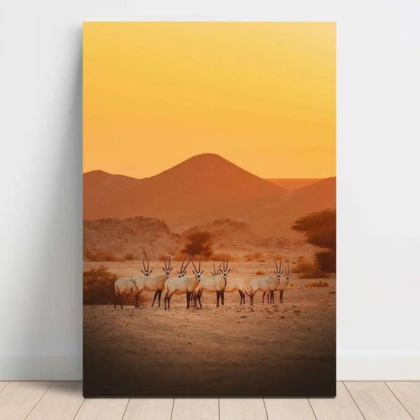 Naturfotodruck: Die Symphonie der Wüste