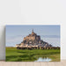 Druck Fotografie aus der Normandie - Die Bucht vom Mont Saint-Michel