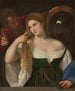 Portrait einer Frau bei ihrer Toilette - Titien — Ansicht des Kunstwerks
