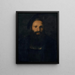 Portrait de Pietro Aretino - Titien — gerahmtes Bild an der Wand