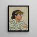 Odalisque - Tito Conti — gerahmtes Bild an der Wand