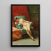 Le Modèle - Tito Conti — gerahmtes Bild an der Wand