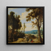 Tobias und der Engel - Jasper van der Laanen — gerahmtes Bild an der Wand