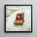 Toboggan - Anonyme — gerahmtes Bild an der Wand