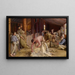 Tondre les moutons - Tom Roberts — gerahmtes Bild an der Wand