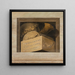 Tombe avec inscription - Jacob van Campen — gerahmtes Bild an der Wand