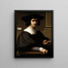 Portrait eines Mannes - Tommaso Fiorentino — gerahmtes Bild an der Wand