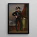 Portrait von Victor-Emmanuel I. - Tommaso Lorenzone — gerahmtes Bild an der Wand