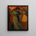 Au bal - Tony Minartz — gerahmtes Bild an der Wand