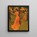 Danse sous les lanternes - Tony Minartz — gerahmtes Bild an der Wand