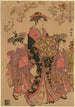 Erster Pflicht von Hiinagata Wakana Hiinagata Wakana no Hatsumoy - Torii Kiyonaga — Ansicht des Kunstwerks