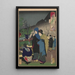 L'Album de Nishikie Pl07 - Toyohara Chikanobu — gerahmtes Bild an der Wand