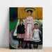 Reproduktion des Gemäldes Drei Kinder - Edvard Munch