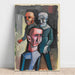 Reproduktion des Gemäldes Drei Männer, ohne Datum (ca. 1935) - Karl Wiener
