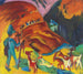 Troupeau de Chèvres Rentrant - Ernst Ludwig Kirchner — Ansicht des Kunstwerks