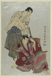 Sandaime Ichikawa Yaoz no Fuwa Banzaemon zu Sandaime Sakata Hangor no Kosodate no Kannonb - Tōshūsai Sharaku — Ansicht des Kunstwerks