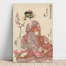 Reproduktion des Gemäldes Tsukasa of Ogiya - Kitagawa Utamaro