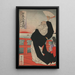 Heishkoku Kiyomori - Tsukioka Yoshitoshi — gerahmtes Bild an der Wand